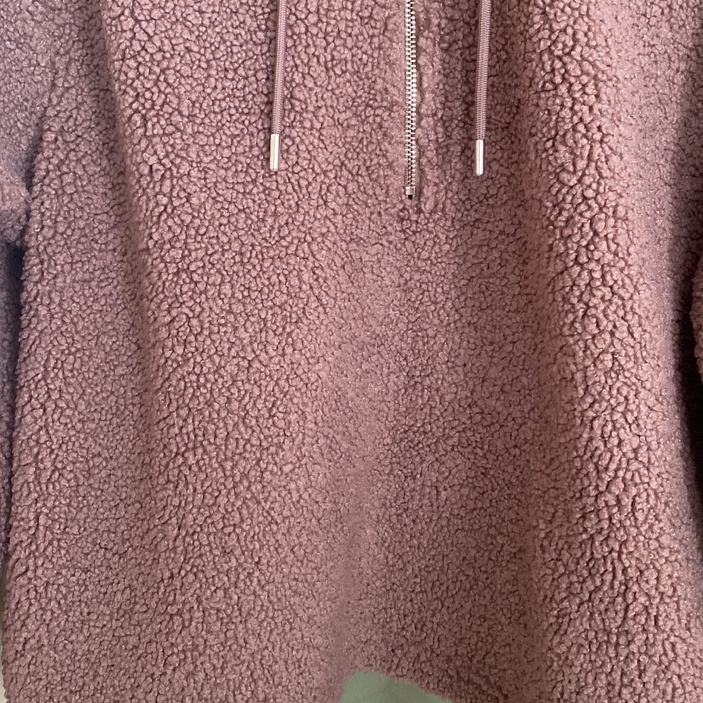 Ultra Comfy C&C California Half Zip Jacket, Mauve, Large - Picture 5 of 13